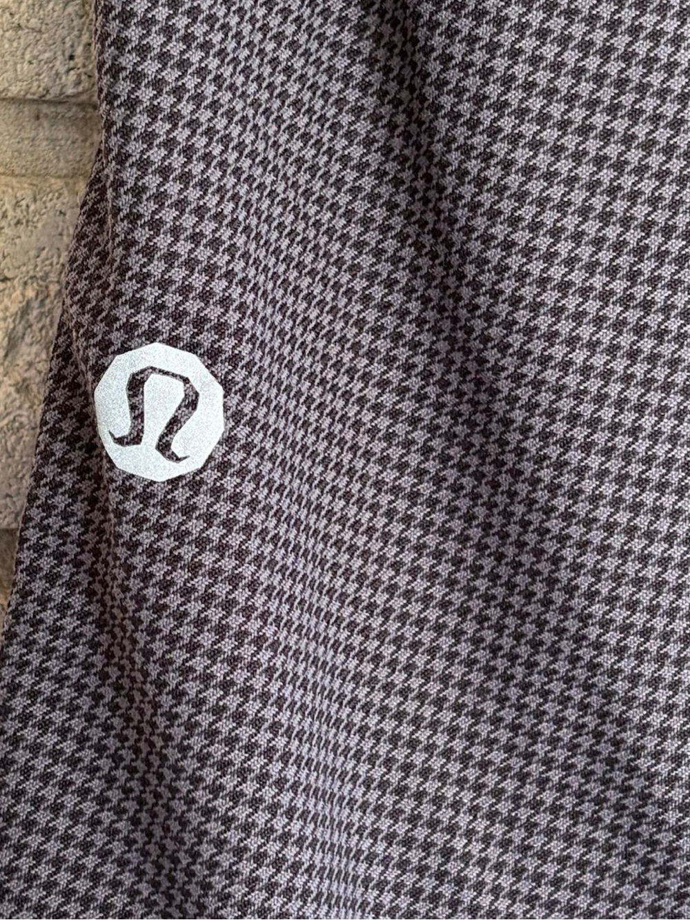 Lululemon Kahuna Seersucker/Grid Golf Zip Up Flat Front Shorts Size 34 - Picture 6 of 7